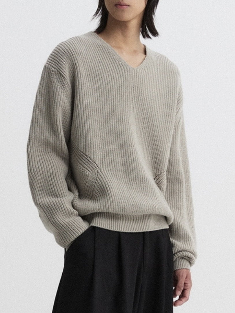 【DNSR】Legacy Wool V-Neck Knit