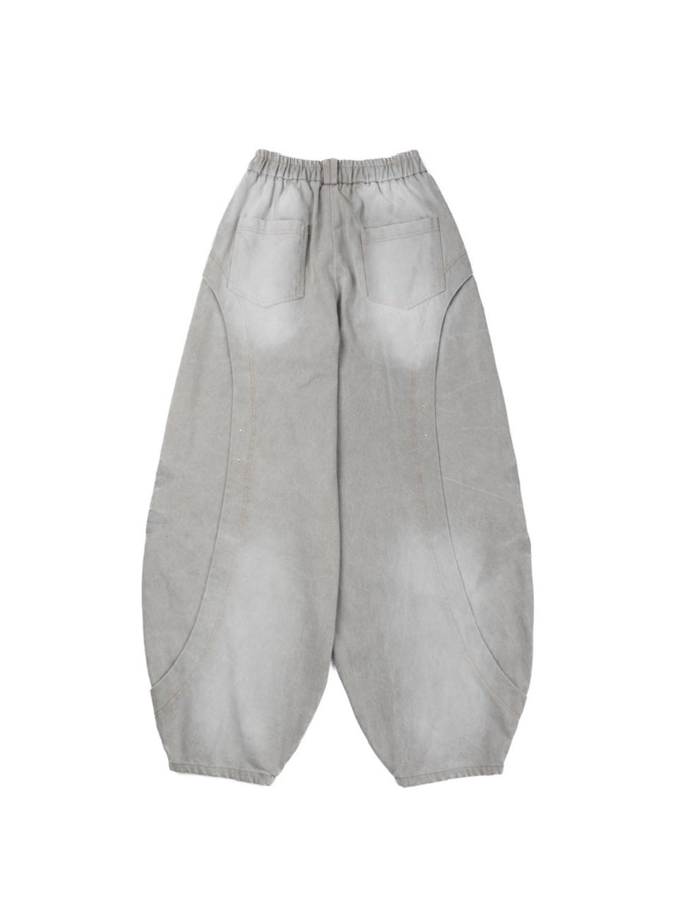 【RSSC】CURVED INCISION BALLOON DENIM PANTS