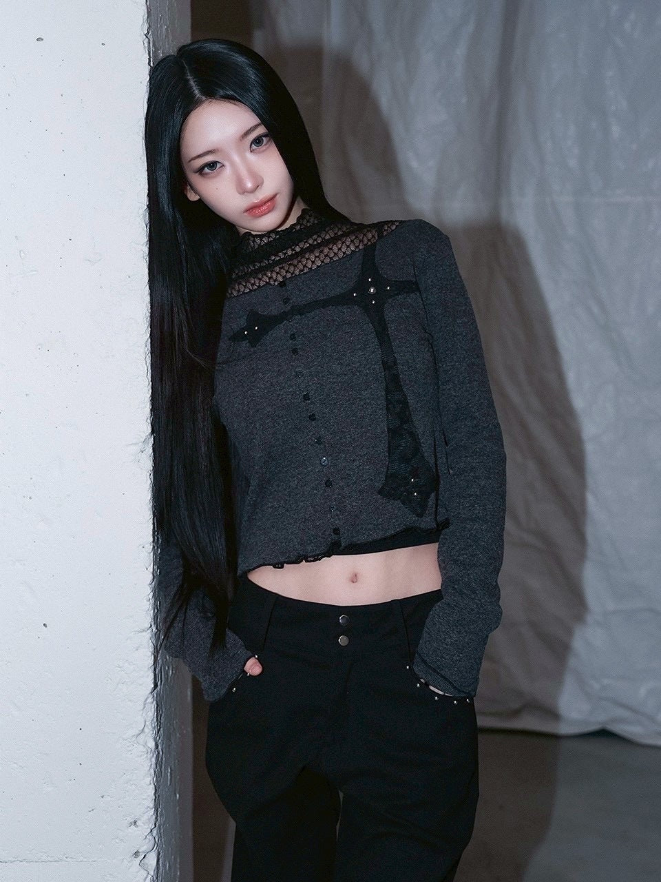 1/2 20:00発売【CHERRYQUIRI】rough gothic cross patch cd