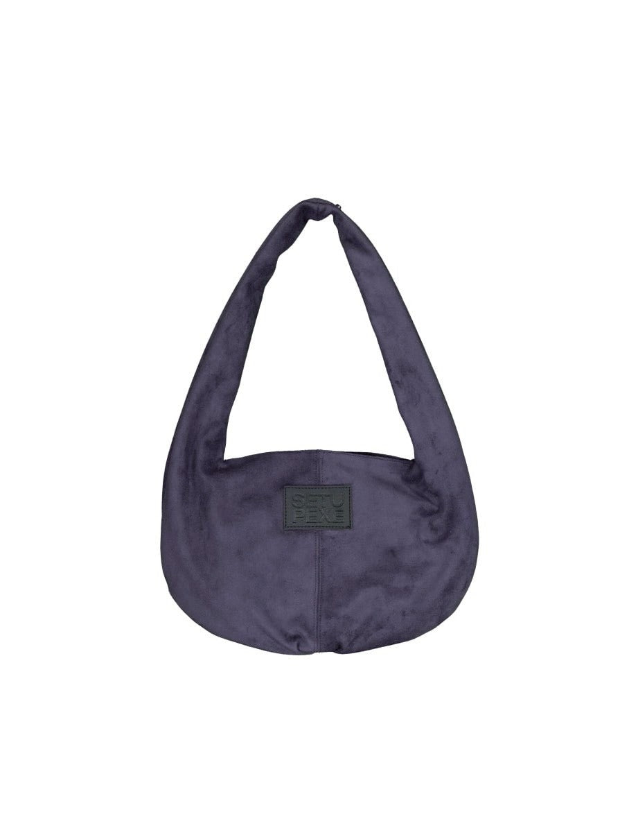 SETUP‐EXE】SUEDE STUDDED SHOULDER BAG – PRESSING WEB SHOP