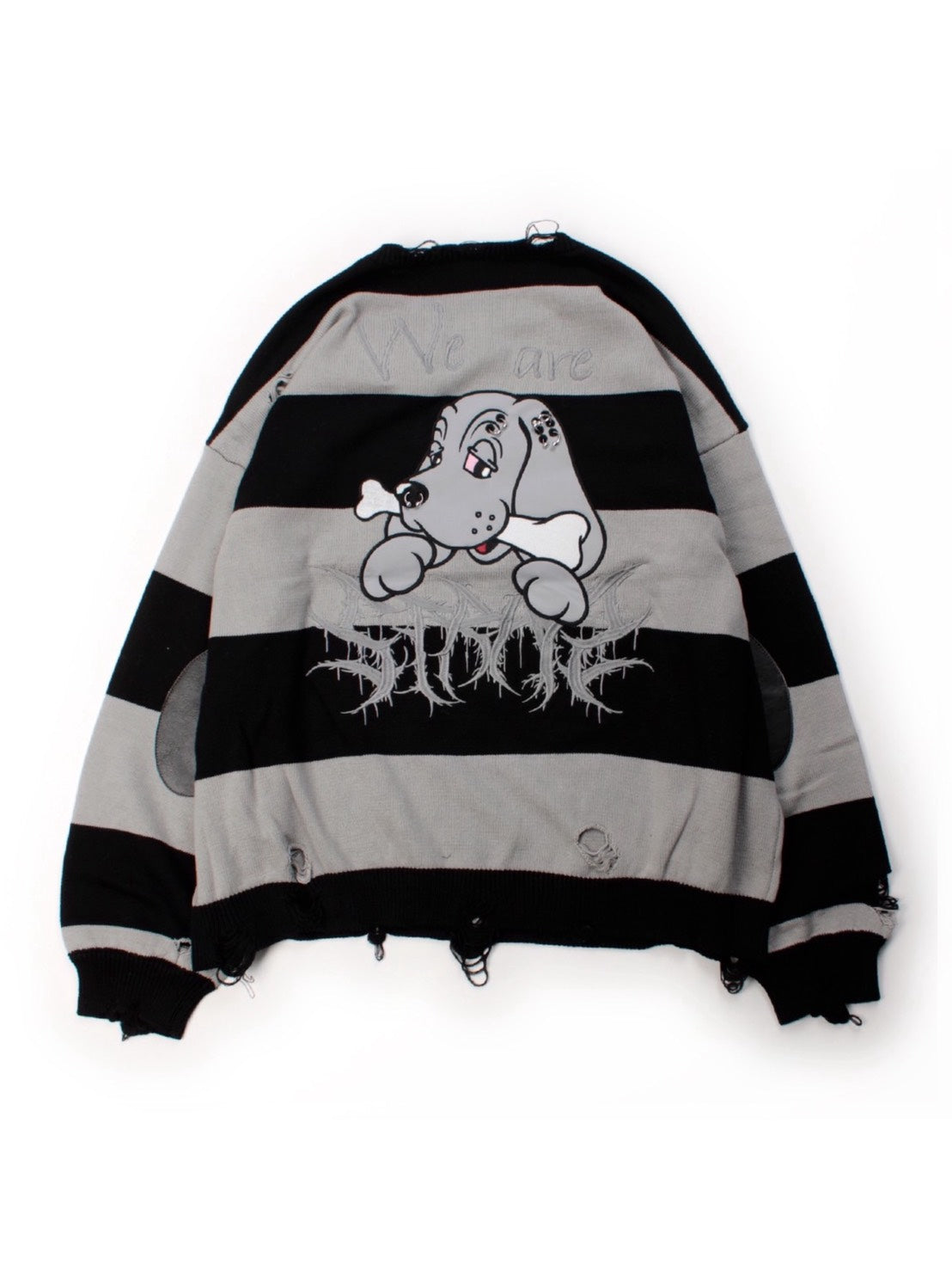 GALFY(ガルフィー) バチバチピアスニット - Black GALFY】バチバチピアスニット – PRESSING WEB SHOP
