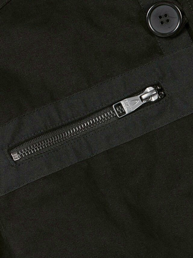 【AAKAM】Button Placket Cotton Ma-1 Jacket