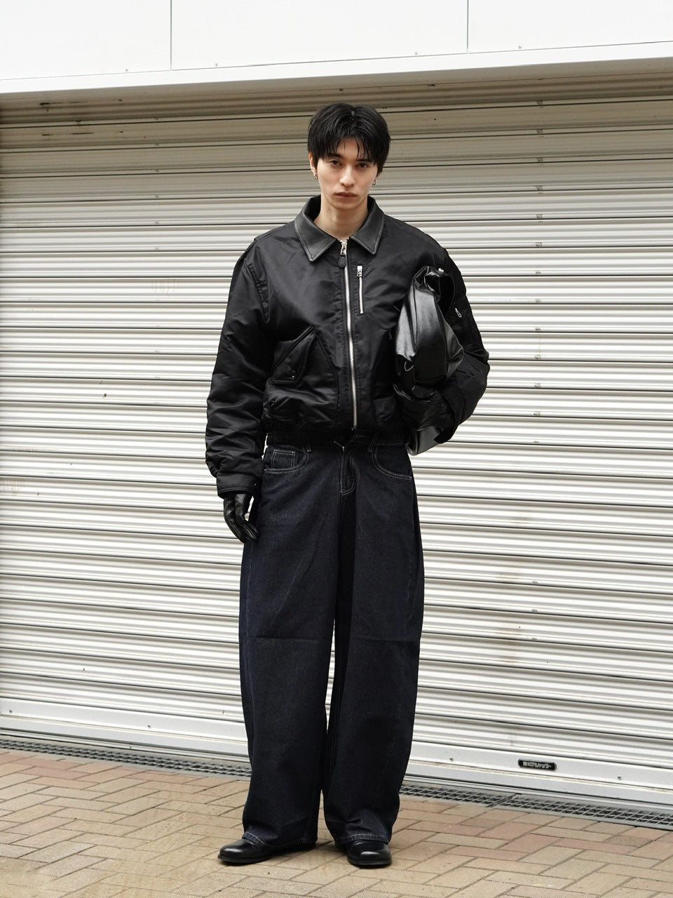 東京店WEB限定受注制【Chikashitsu +】balloon wide denim pants / 【チカシツプラス】バルーンワイドデニムパンツ (2color)