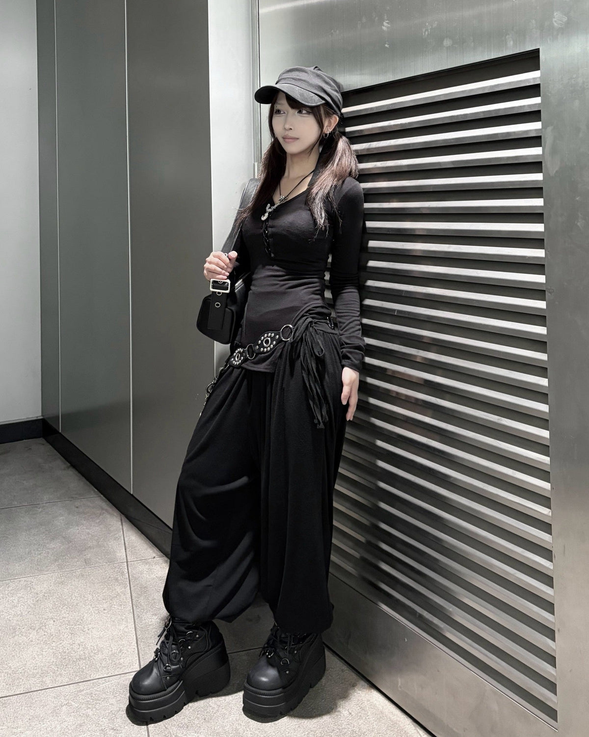 受注制【nmtc+】sweat sarouel pants (3color)