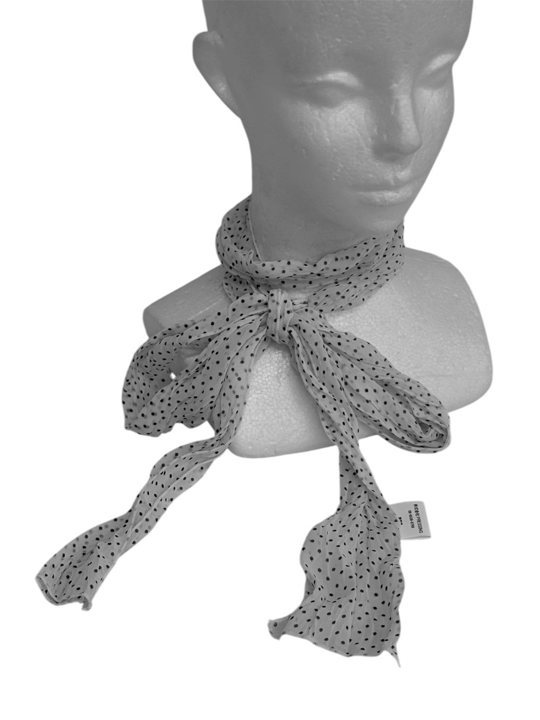 7/10 20:00発売 受注制【nmtc+】Chiffon Dot Scarf (2color)