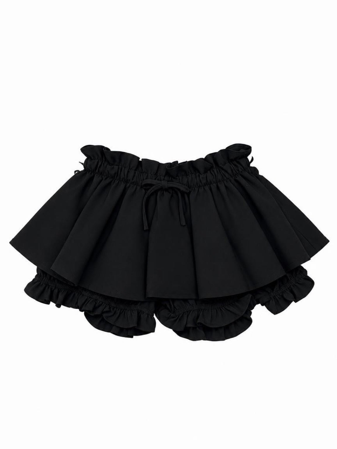 受注制【nmtc+】Frill balloon mini skirt (2color)