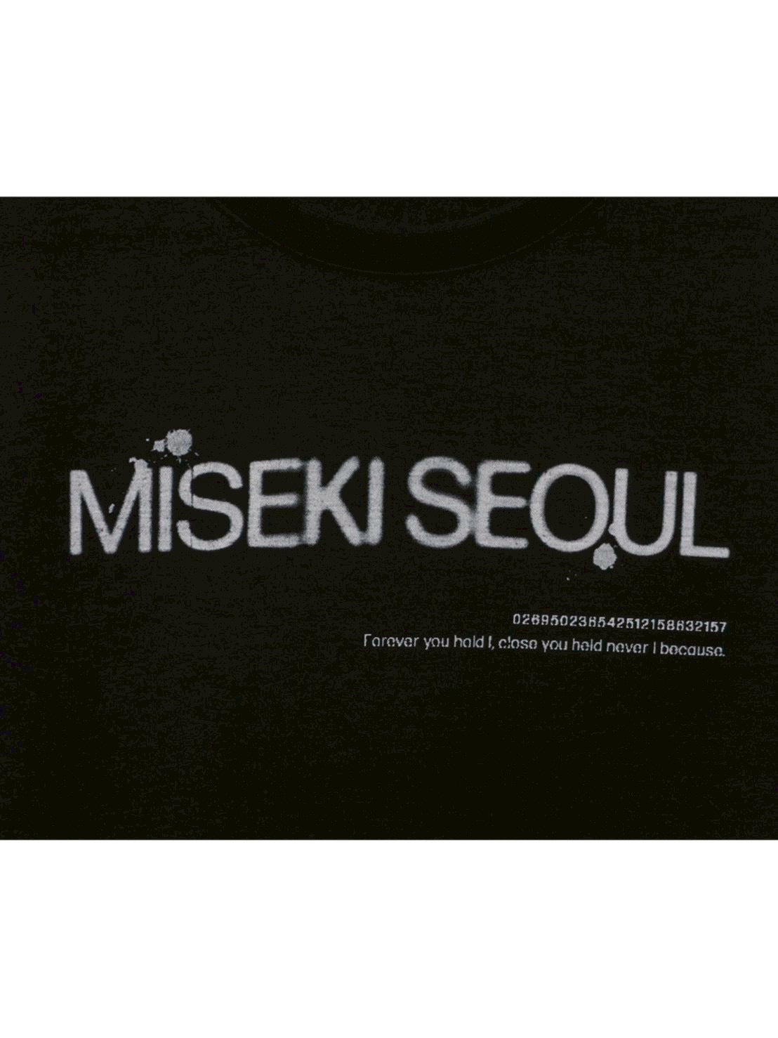 【Miseki seoul】Logo short sleeves