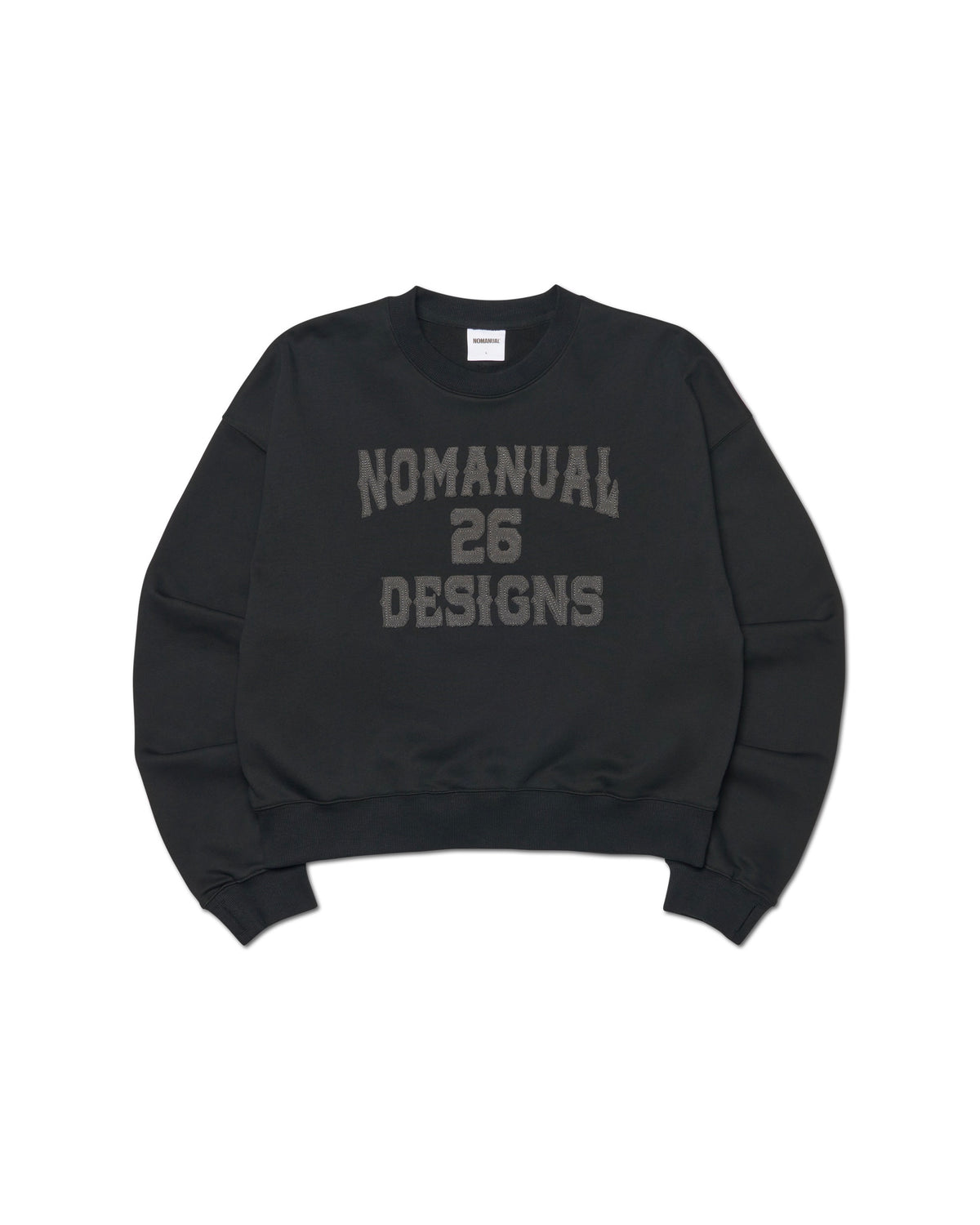 【NOMANUAL】N.D.A CROP SWEATSHIRT