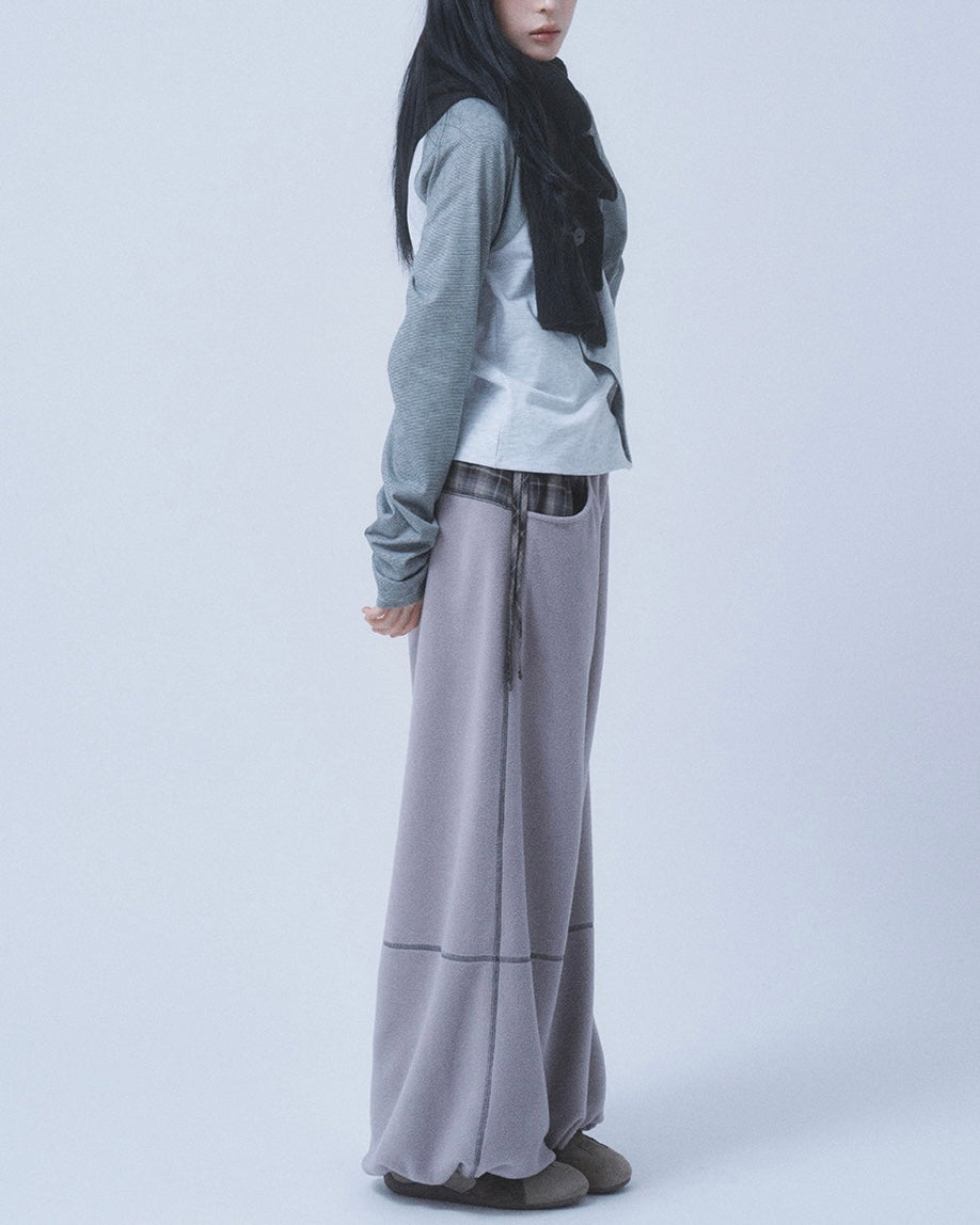 【TUOMIO】STRIPE BUTTON LONG SLEEVE