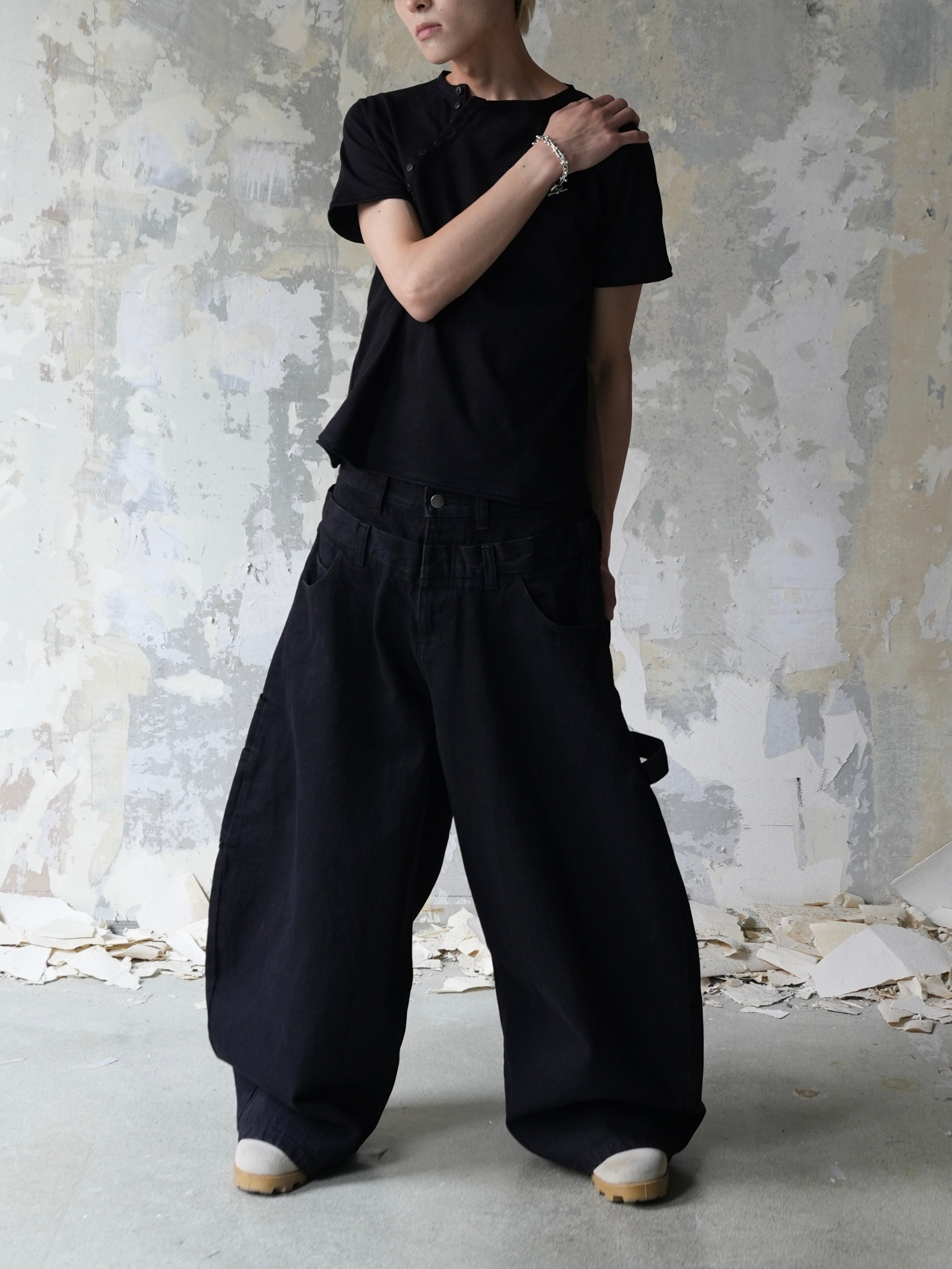 パンツ Lee fi Ne Double Waist Baggy Jeans Lee fi Ne】Double Waist Baggy Jeans – PRESSING WEB SHOP