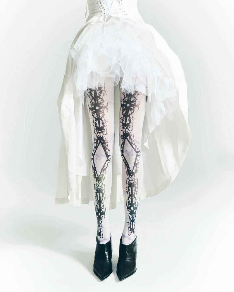 【IIIMIII】Cathedral Lace Tights