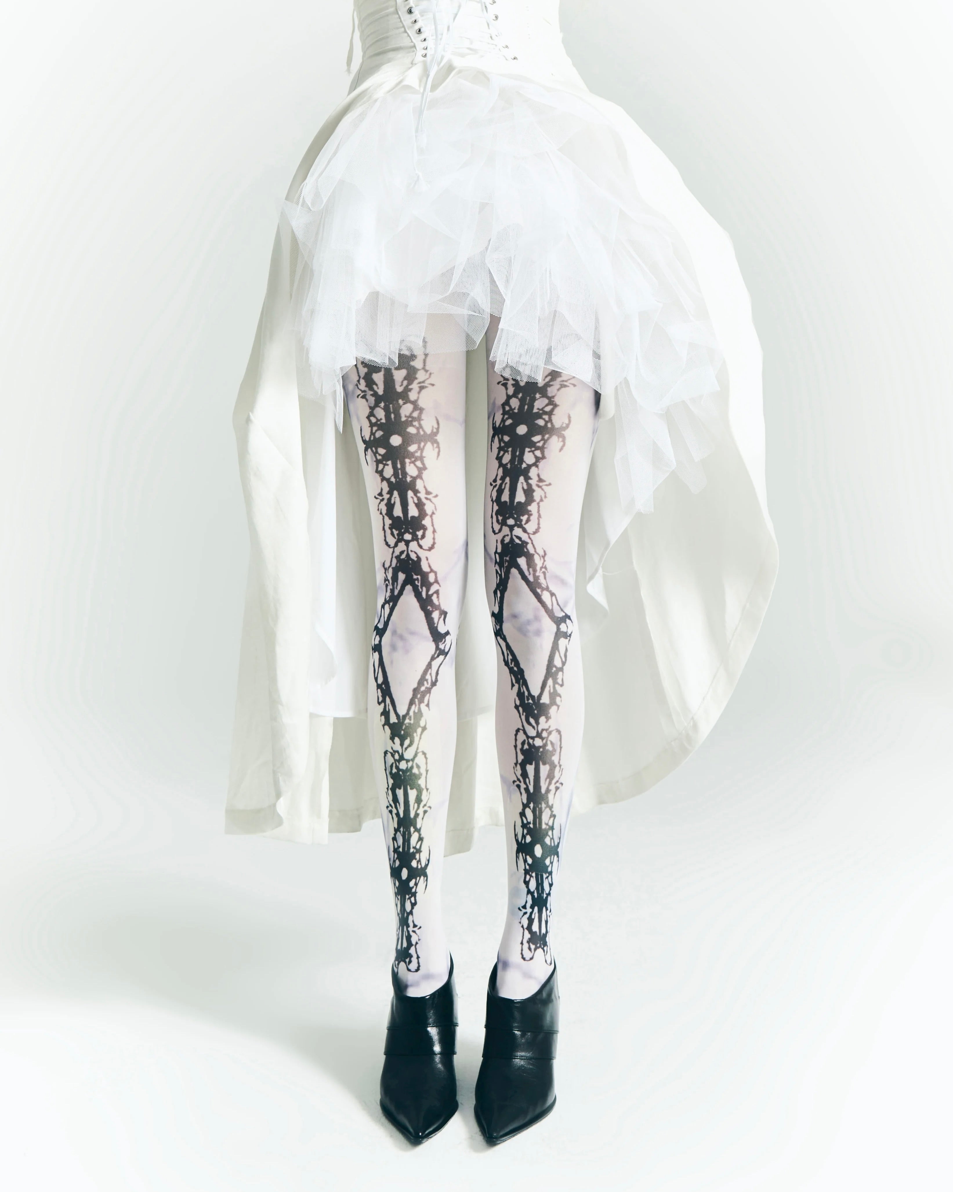 【IIIMIII】Cathedral Lace Tights