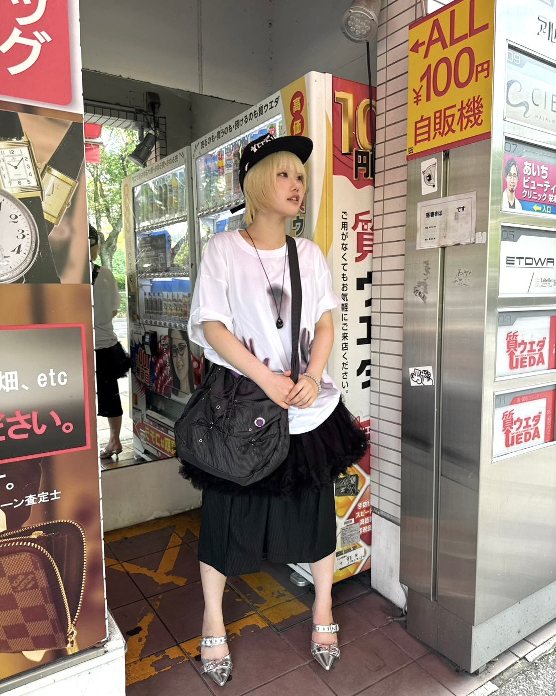 7/17 20:00 発売 国際配送【Nerd out XU】trace tee