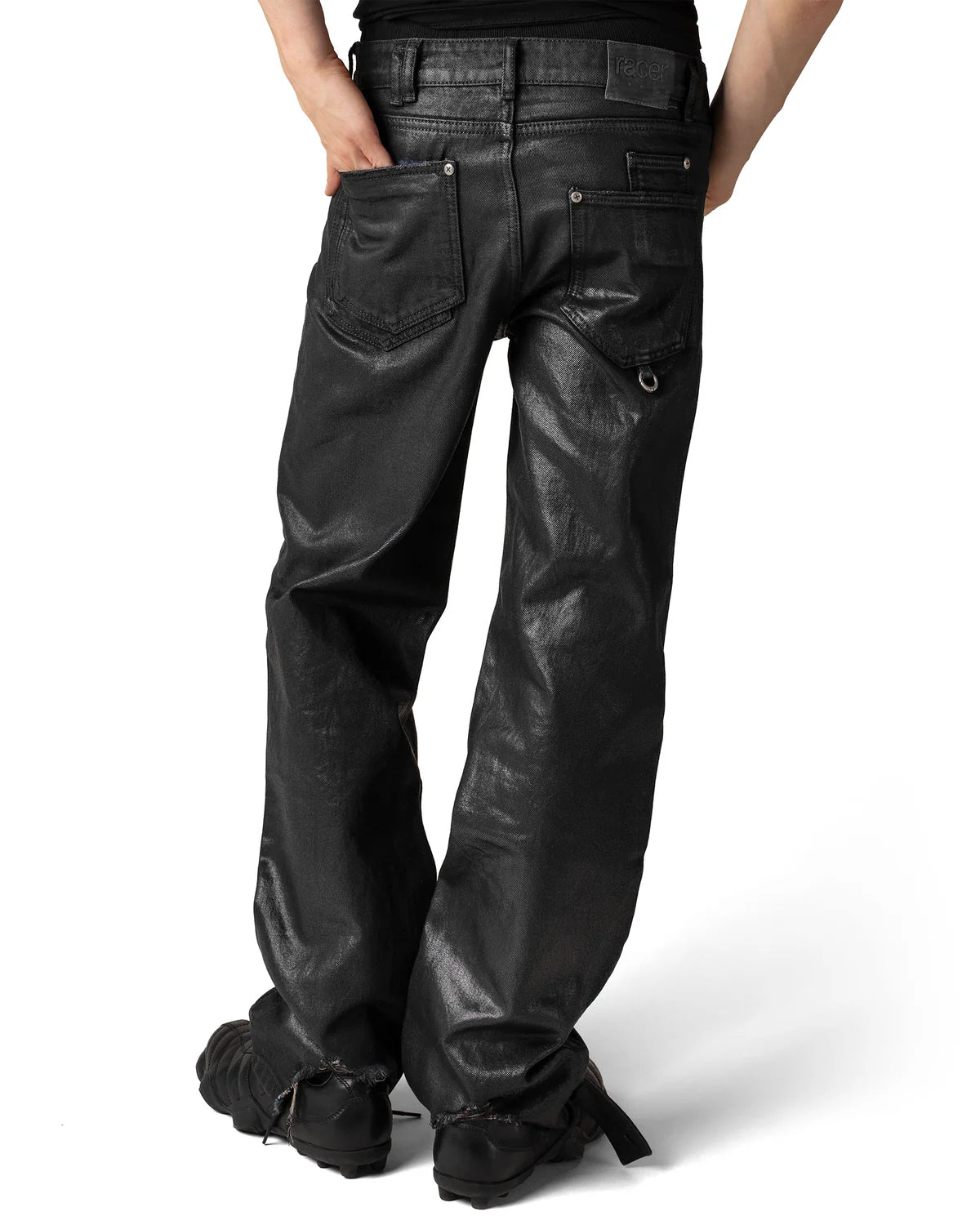 【RACER WORLDWIDE】Coated Slim Denim
