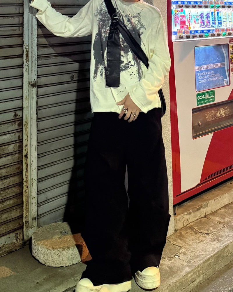 国際配送【RENOL】grunge long sleeve tee