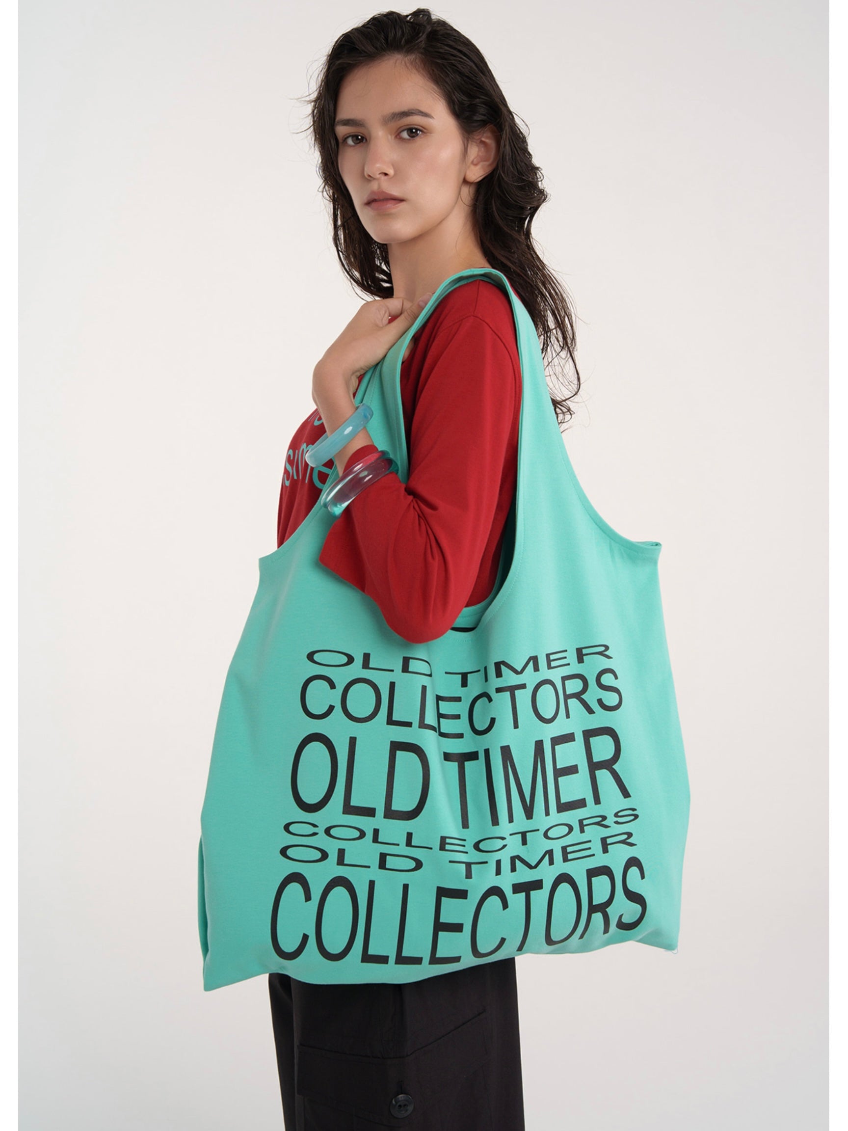 【ESC STUDIO】Big old timer market bag