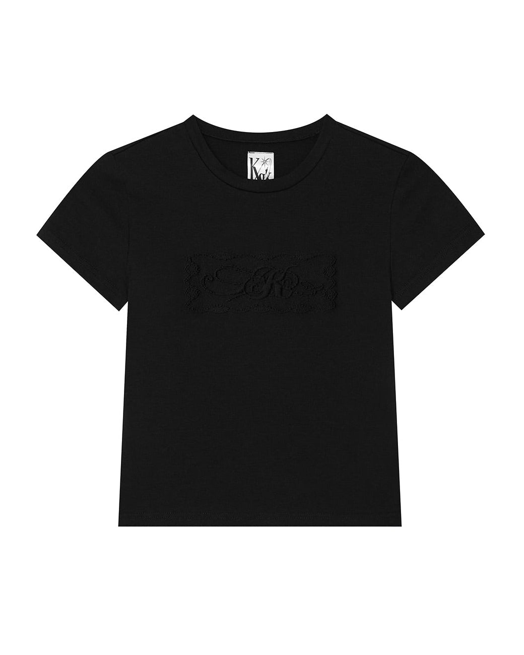 【Kashiko】 Embossed Baby Tee