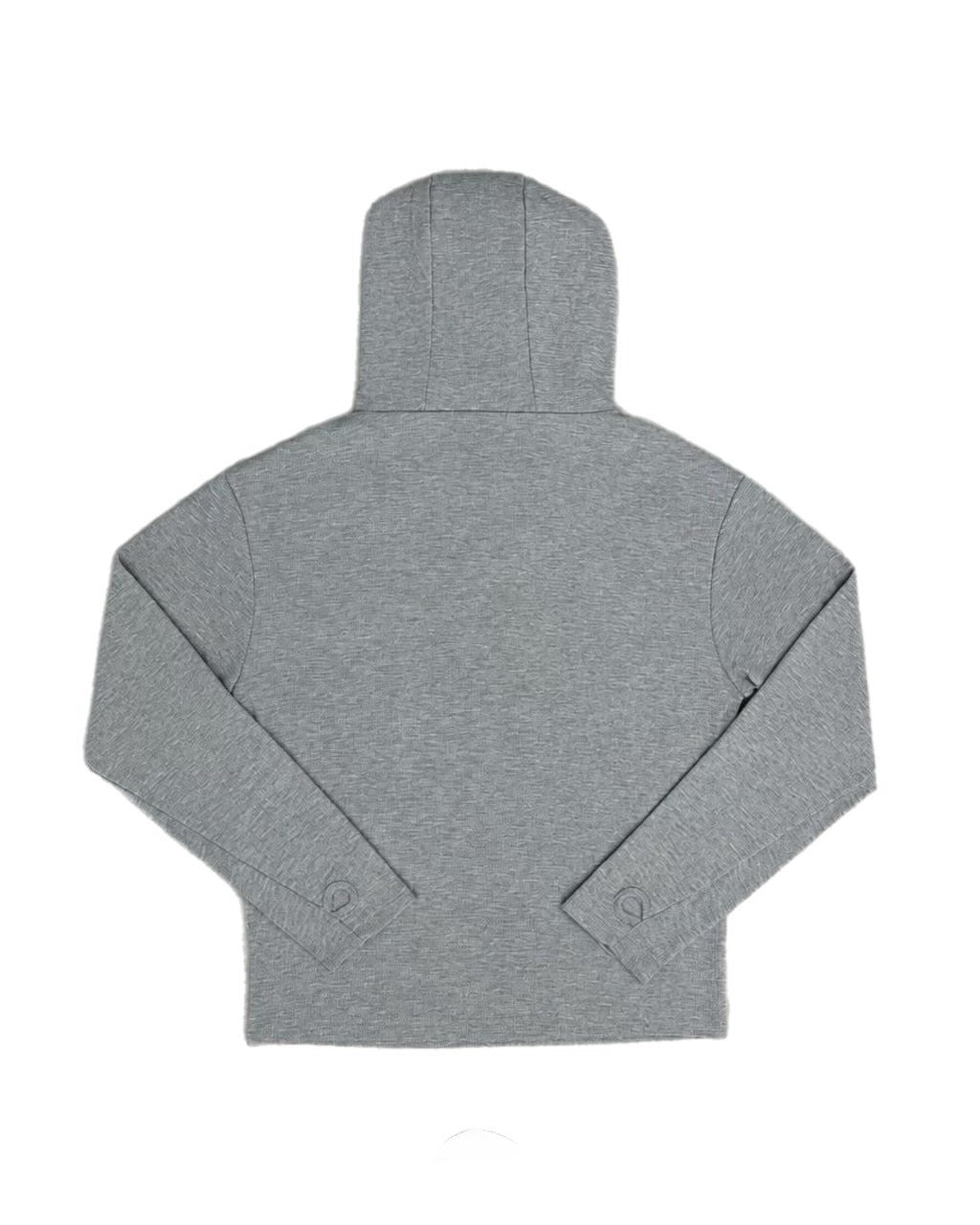 受注制【nmtc+】Diagonal Zip Hood Top (3color)