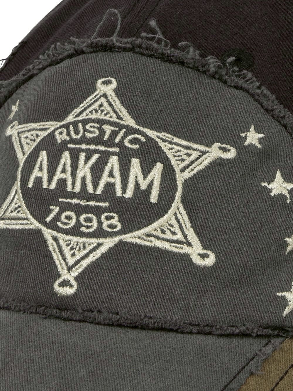 【AAKAM】Rustic Sheriff Ball Cap