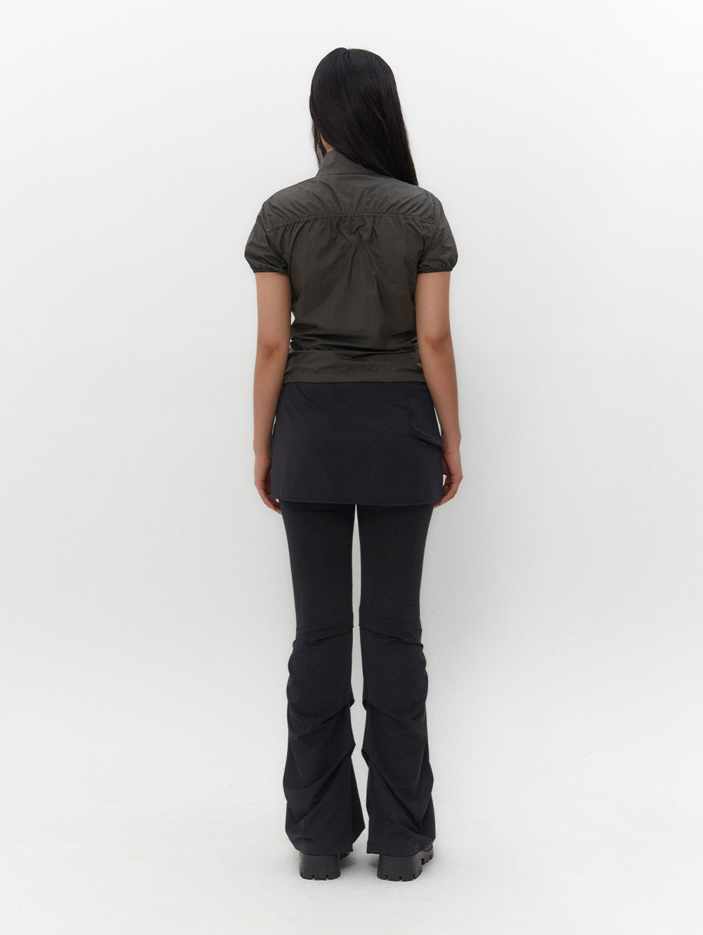 【TUOMIO】STRAPPY SKIRT PANTS
