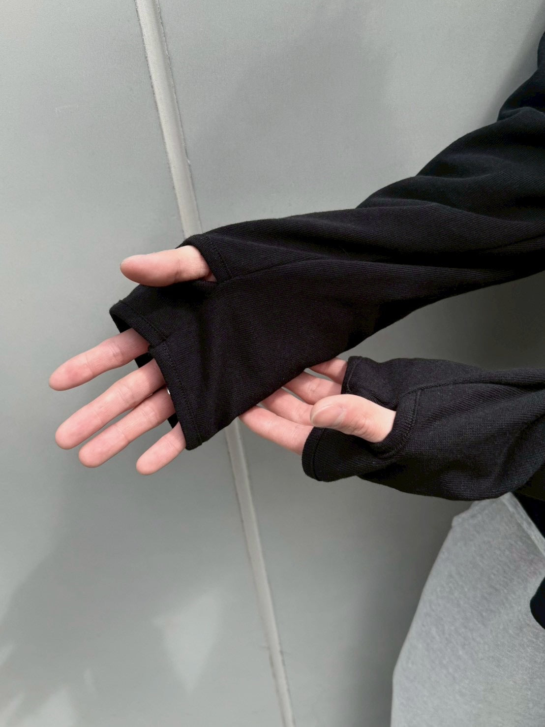 受注制【nmtc+】double button henley neck long sleeve (2color)