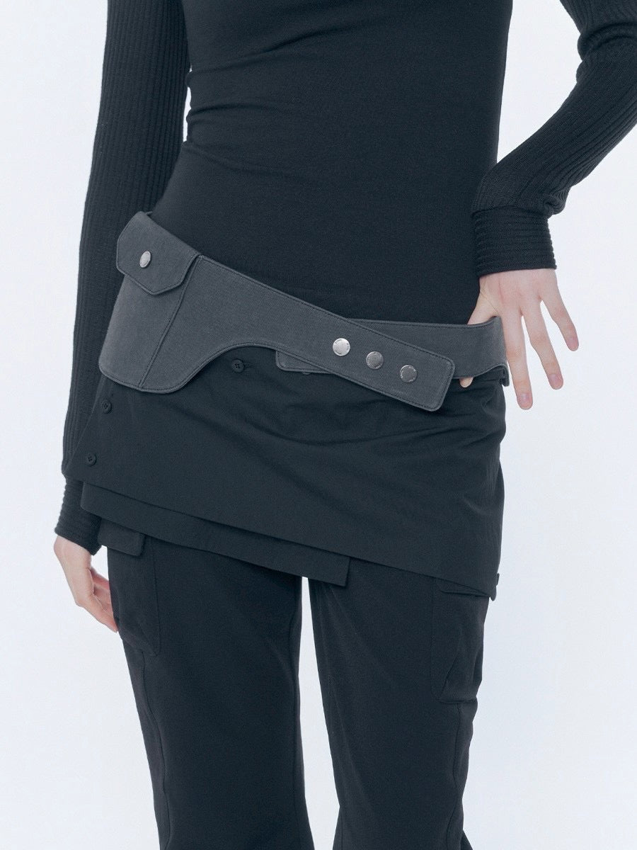 【Miseki seoul】Flap cotton belt