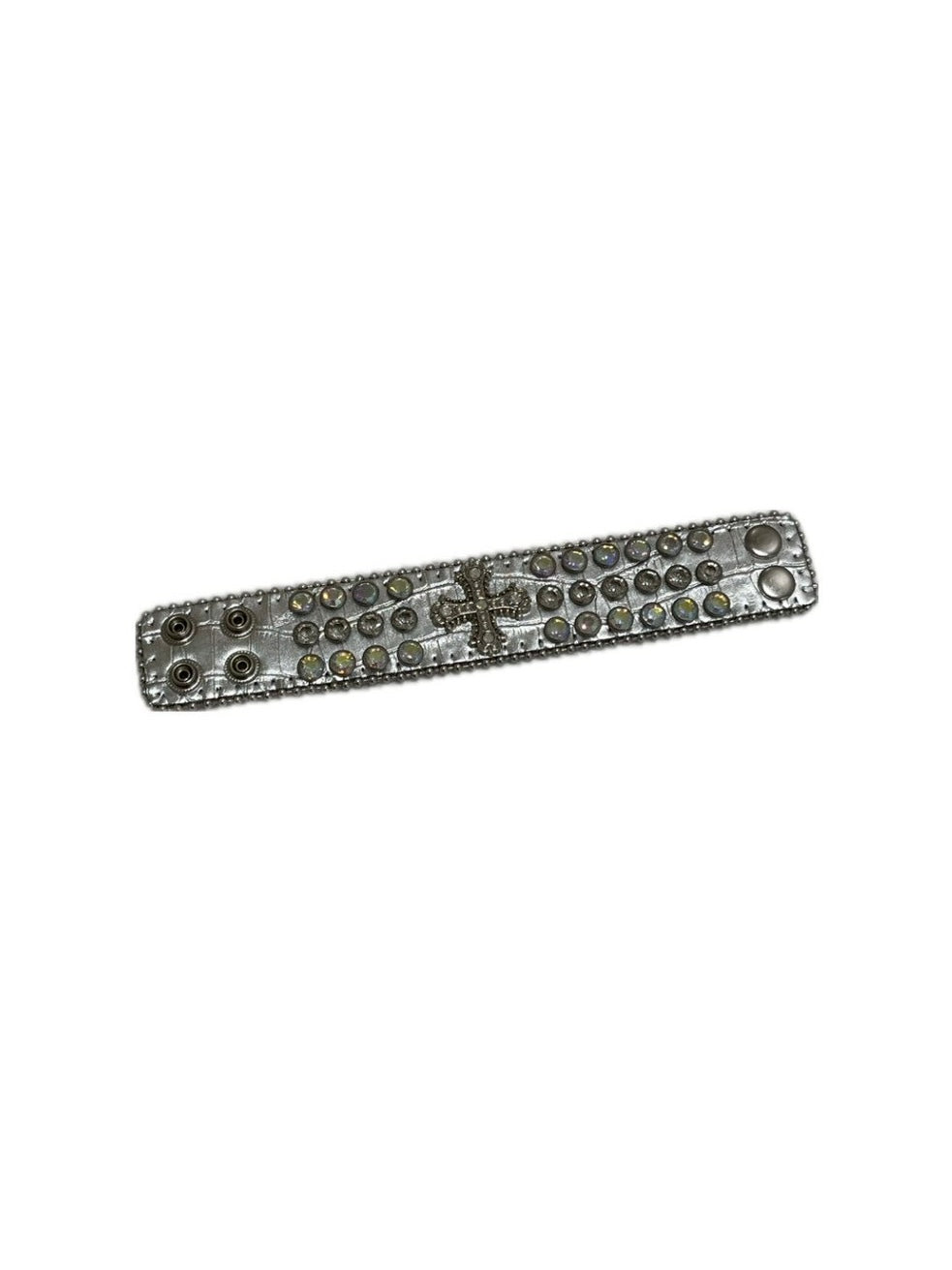 7/11 20:00発売 国際配送【BABY09】cross rhinestone bracelet (4color)