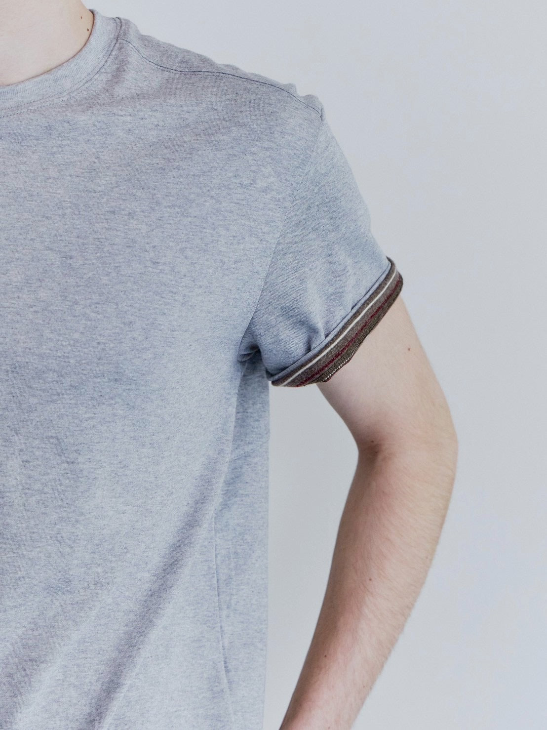 【Waviness】Stripe Layered T-shirts