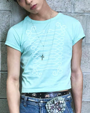 【LECYTO】Binary Hussar T-Shirt