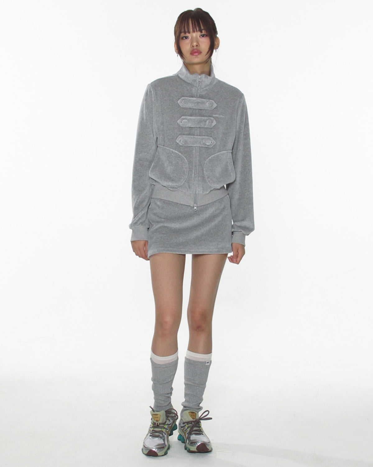 【CRANK】TERRY MICRO SKIRT