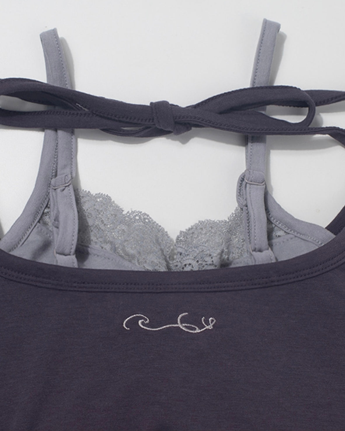 【FANCY CLUB】LACE LAYERED LONG SLEEVE