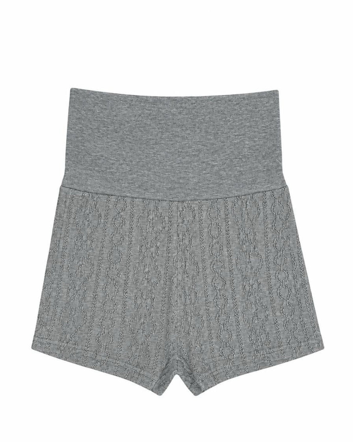 受注制【nmtc+】Double Button Knit Micro Shorts (2color)