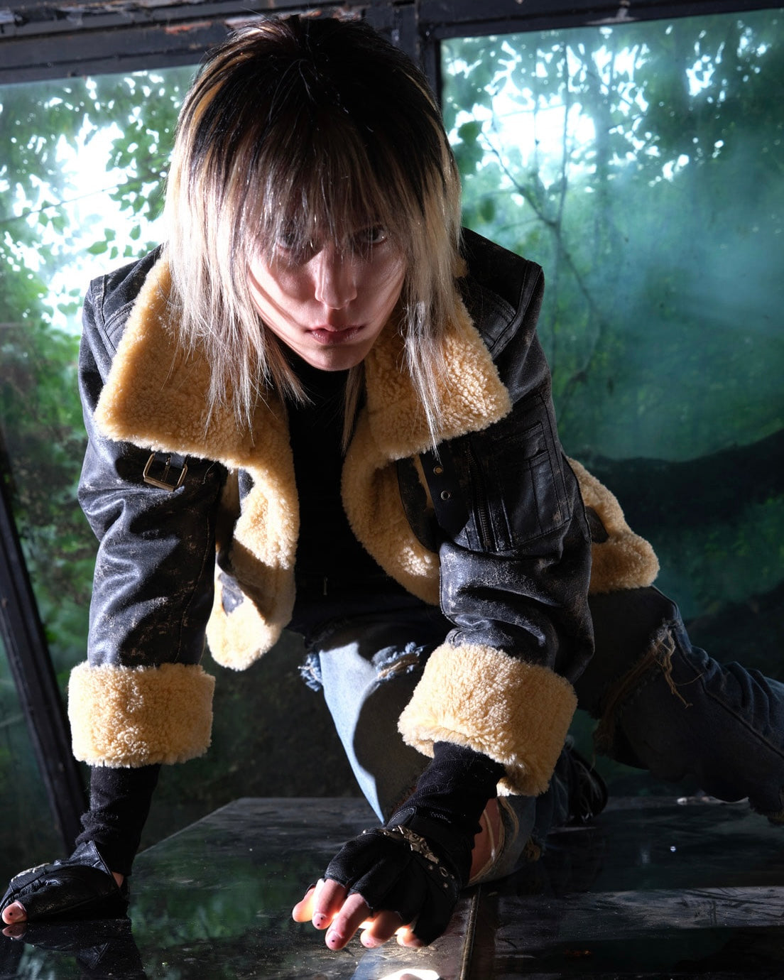 【LECYTO】Faded Outlaw Mustang Jacket