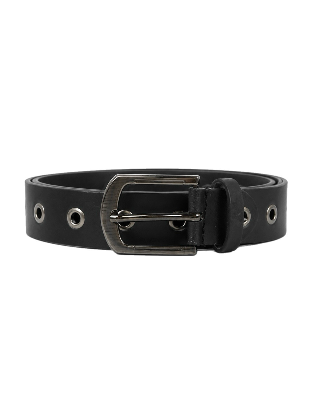 受注制【Chikashitsu +】vegan leather eyelet belt (2color)