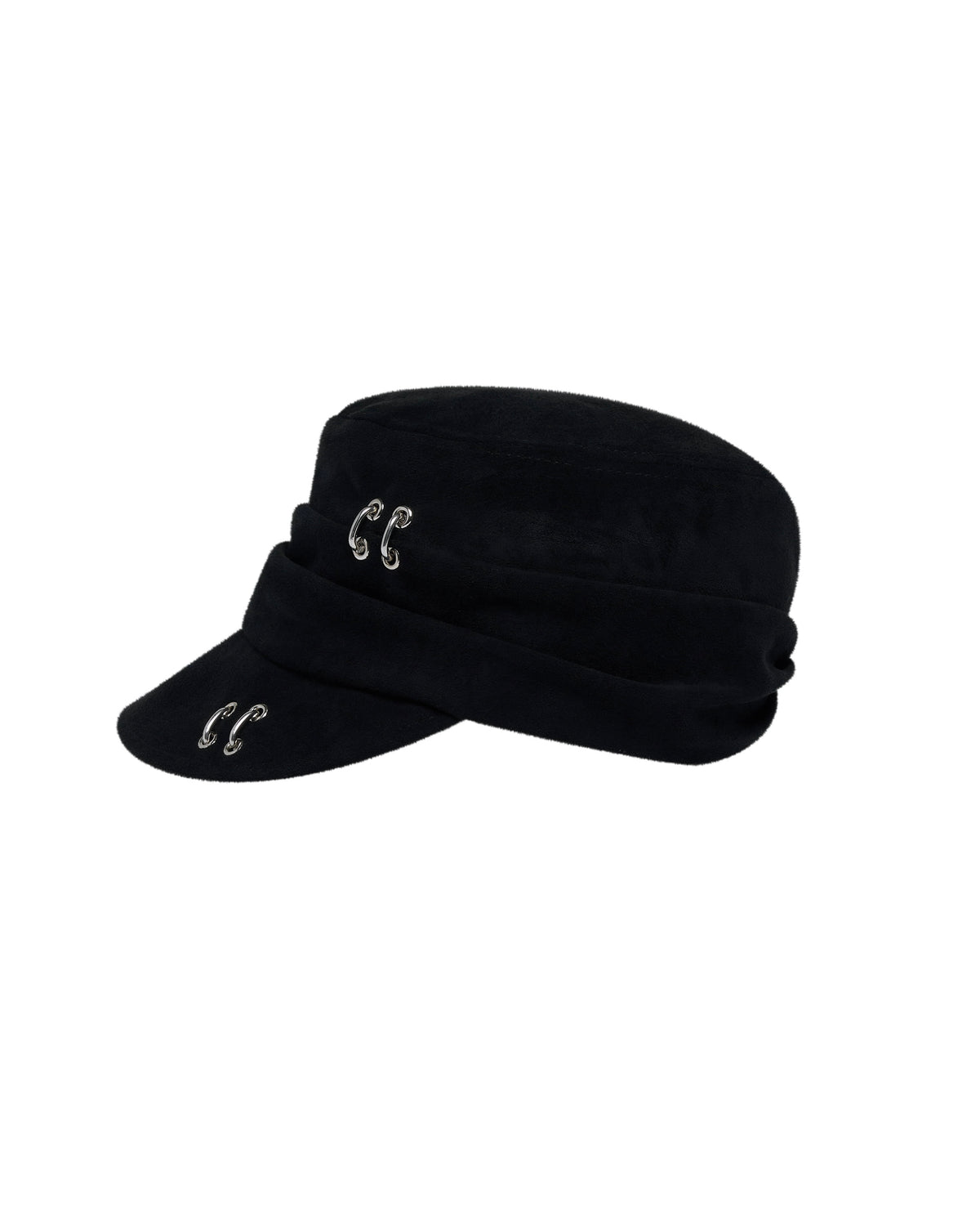 【LECYTO】Multiple Pierced Flap Cap