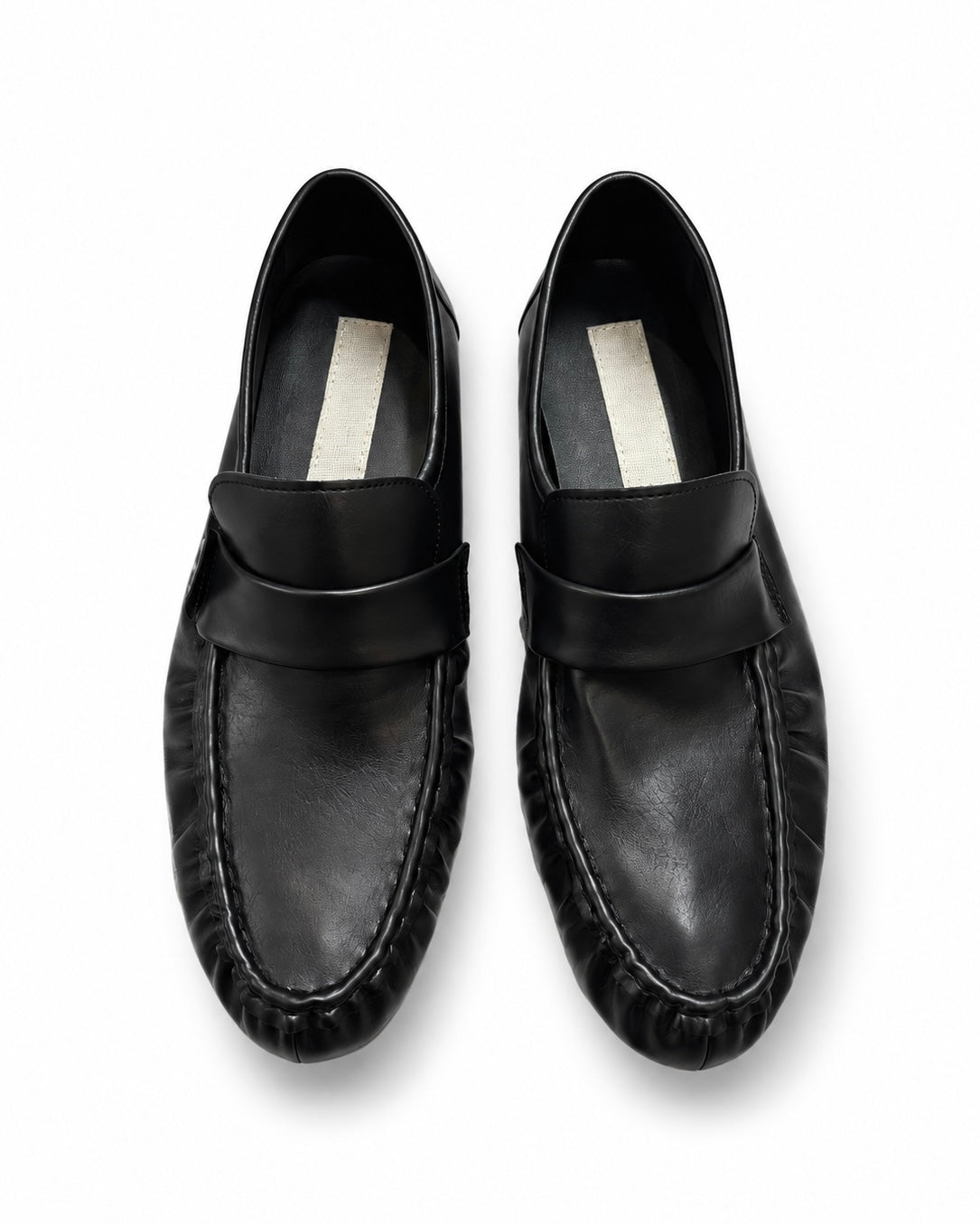東京店WEB限定受注制【Chikashitsu +】gather penny loafer (2color)