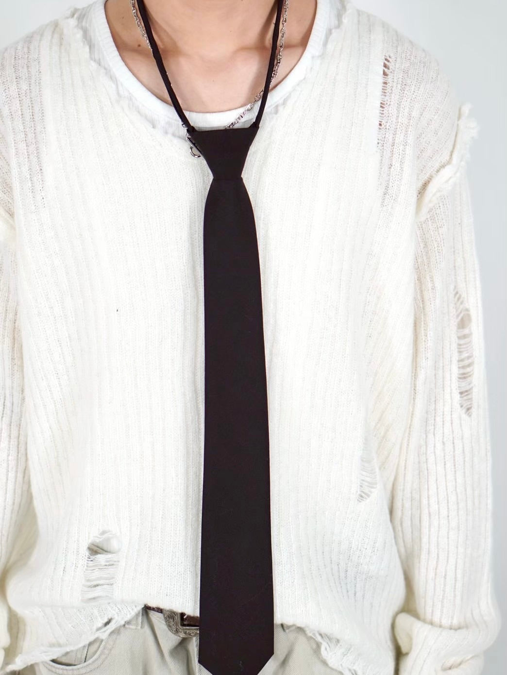 受注制【Chikashitsu +】color necktie (4color)