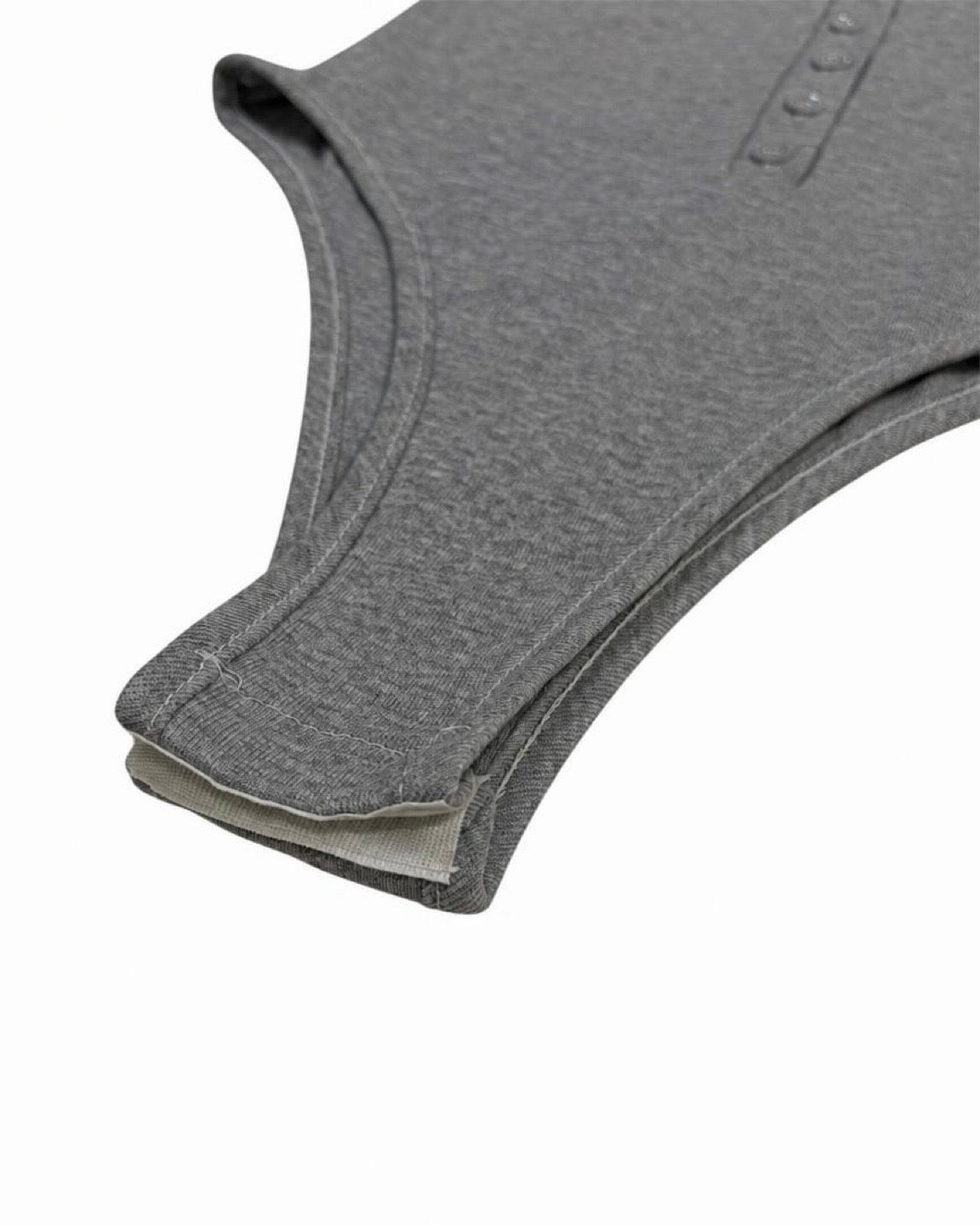 受注制【nmtc+】button slim fit body suit (2color)
