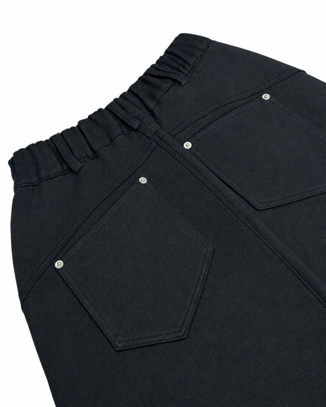 受注制【nmtc+】Curved Seam Wide Sweat Pants (2color)