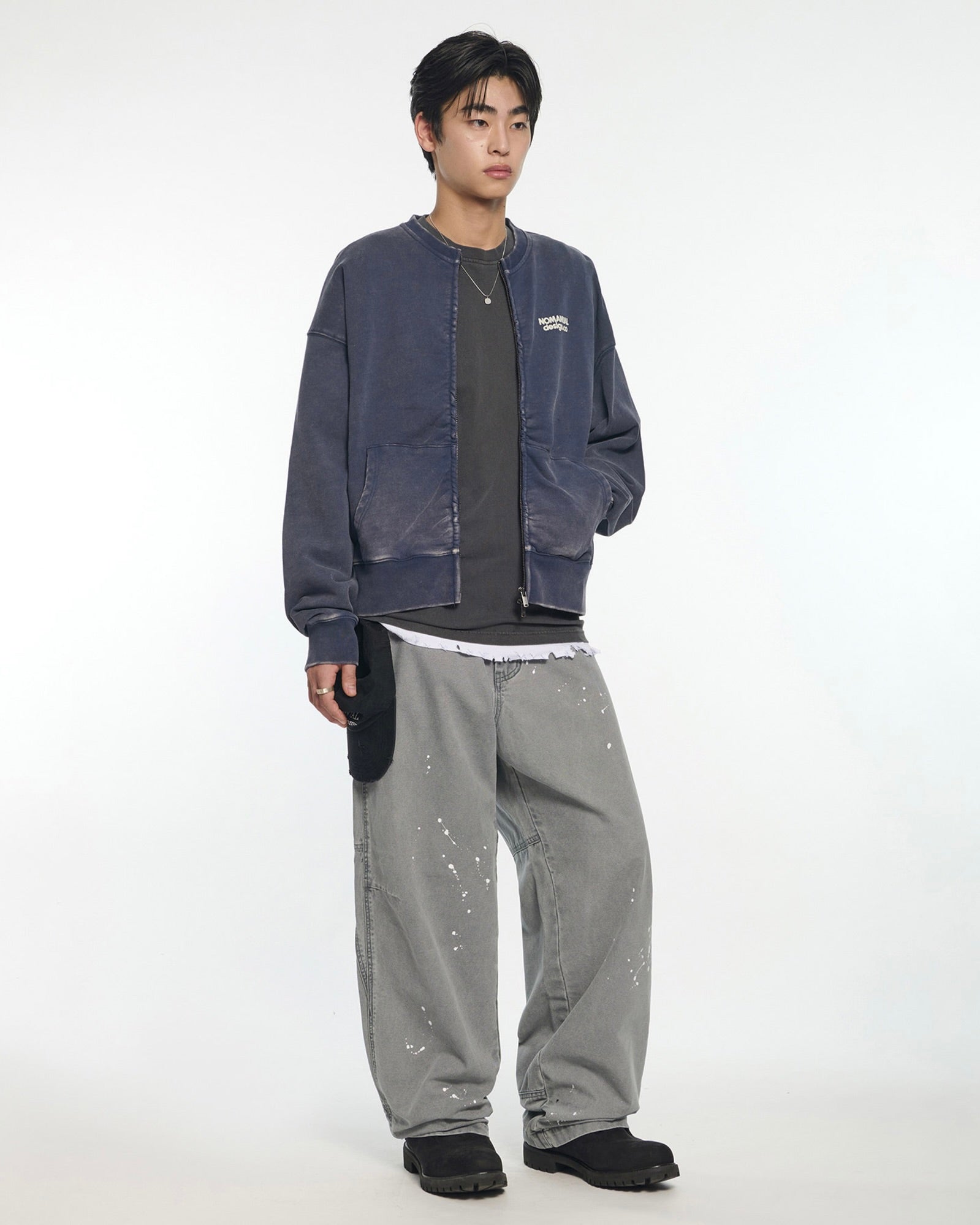 【NOMANUAL】PAINTED WORK PANTS