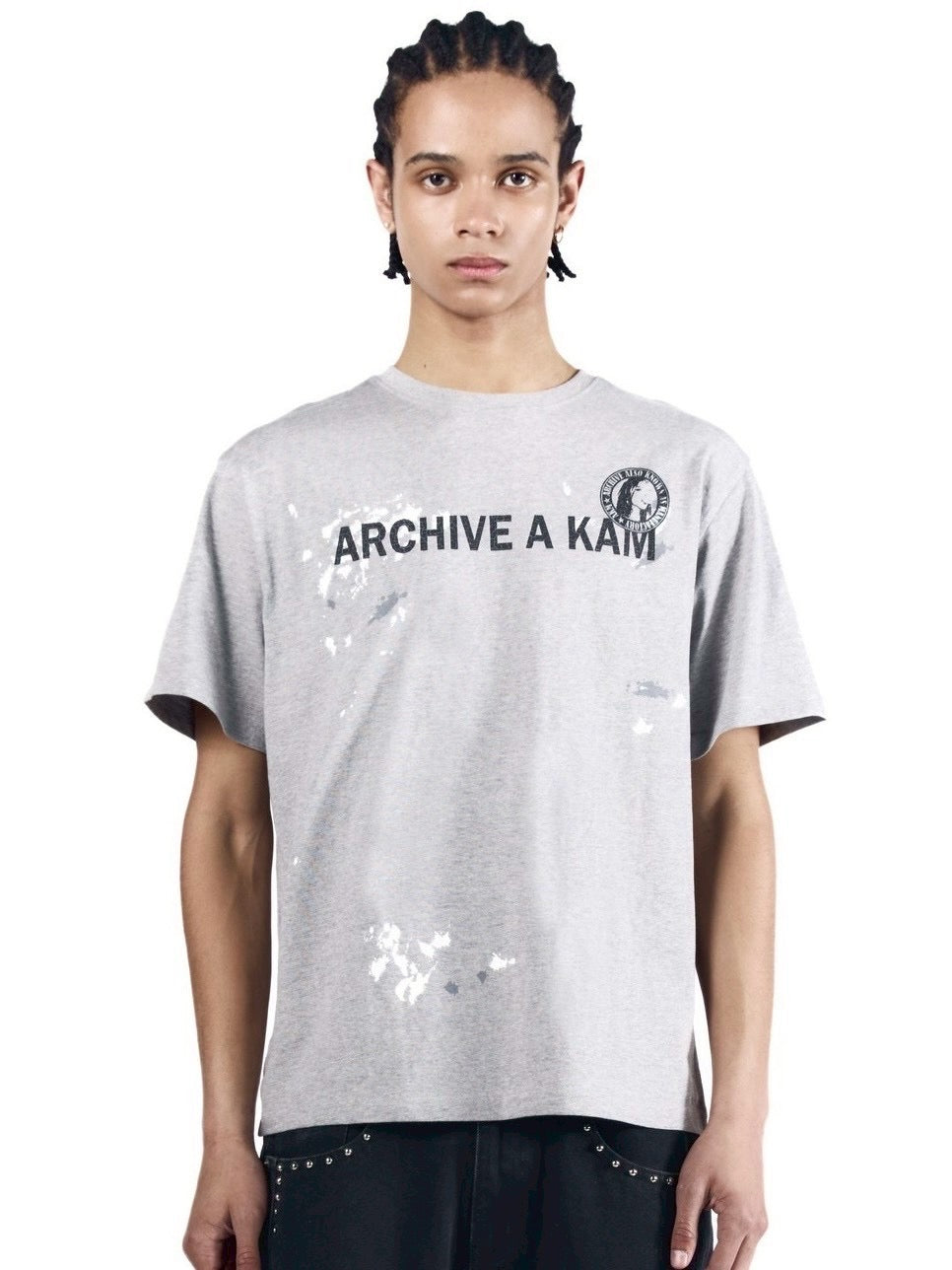 【AAKAM】A Kam Painted Half Top