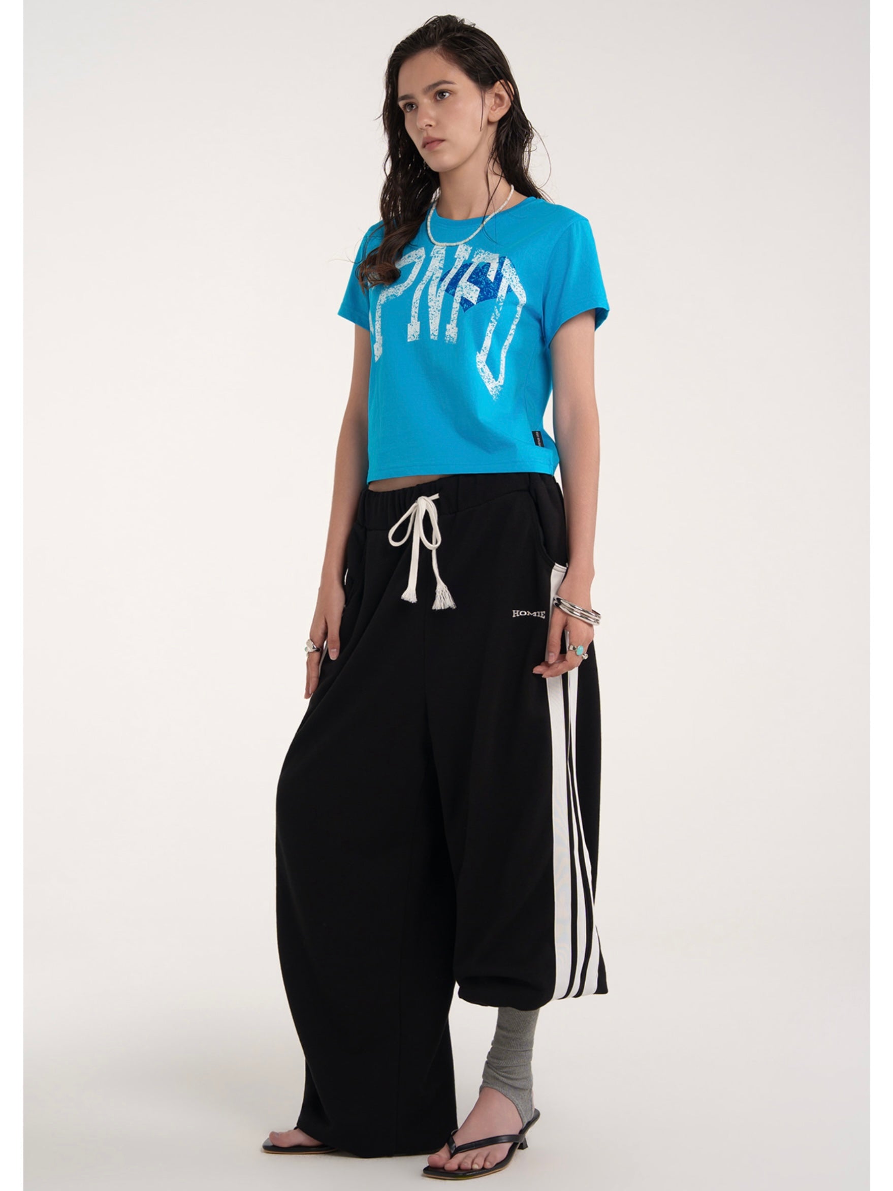 【ESC STUDIO】Homie 3-stripe sweat pants