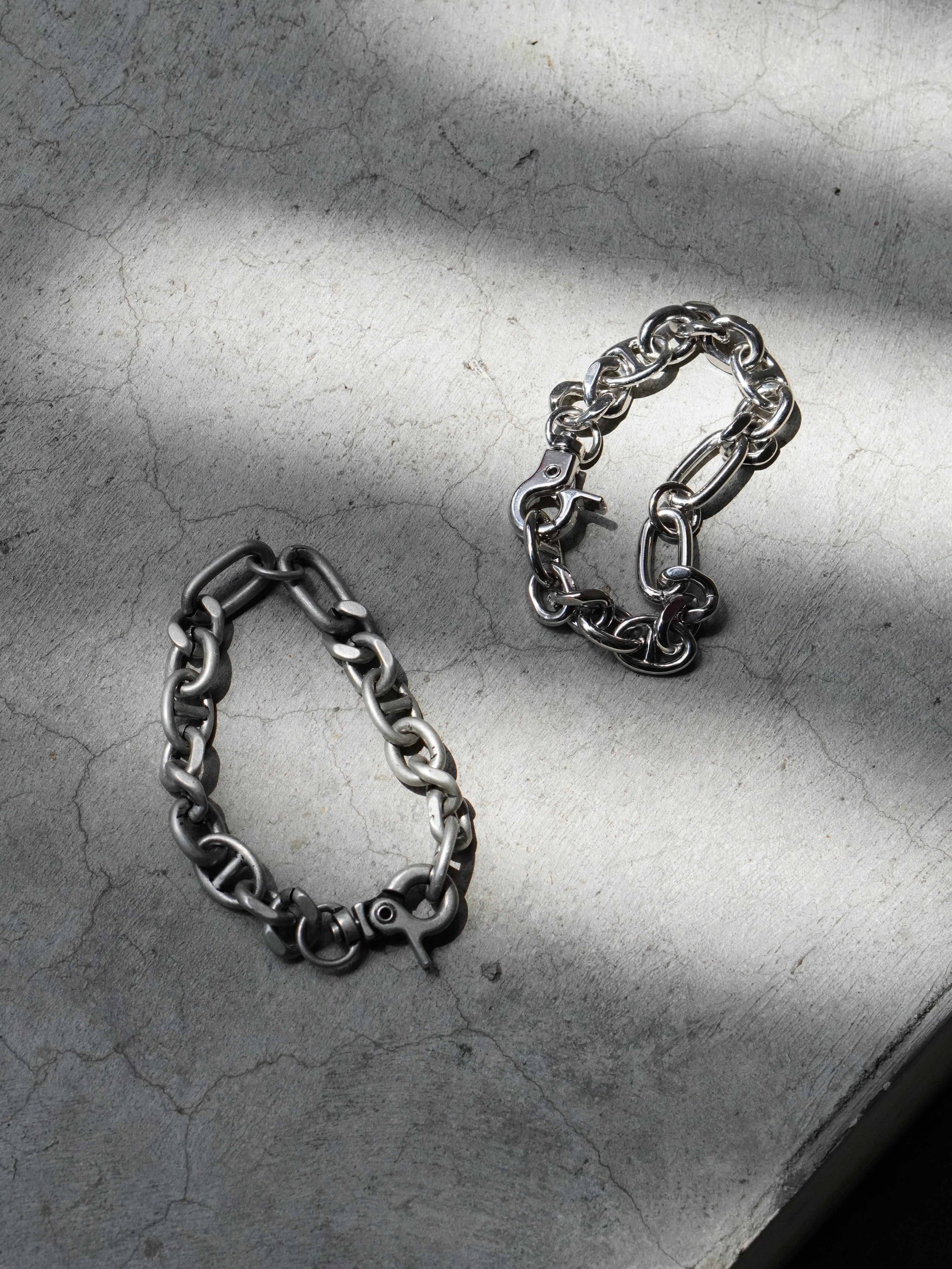 5/23 20:00発売【CHIKASHITSU PLUS HIGH】Anchor links bracelet (2color)