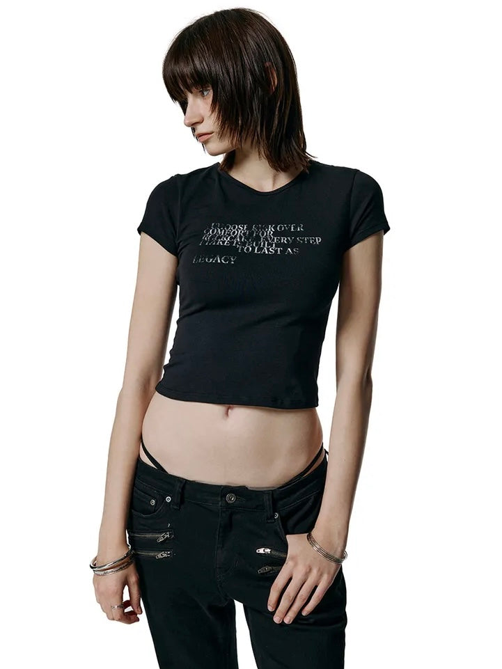 【ROCK CAKE】Legacy Crop Top