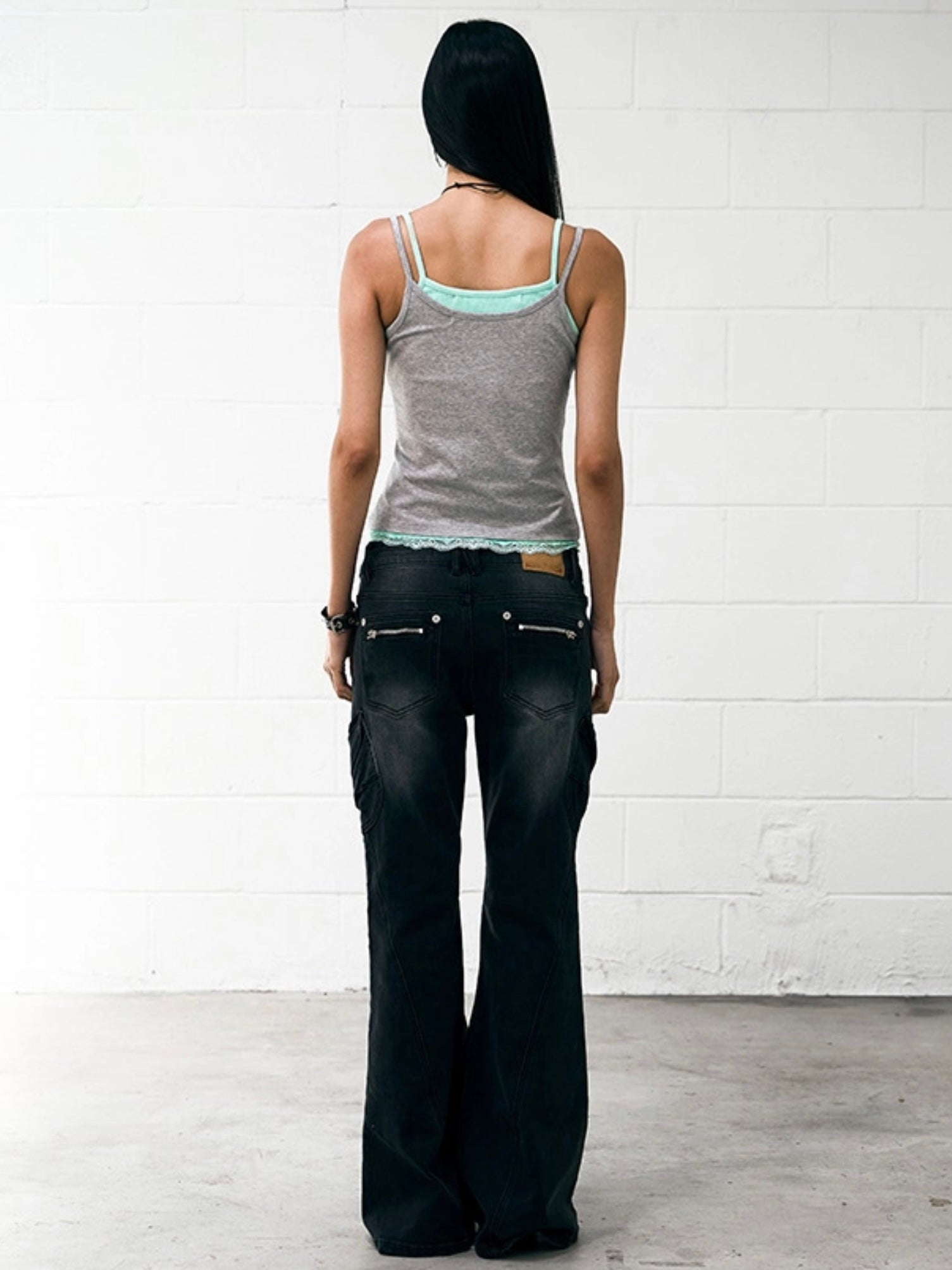6/6 20:00発売【NOT KNOWING】Lace Layered Cami Set
