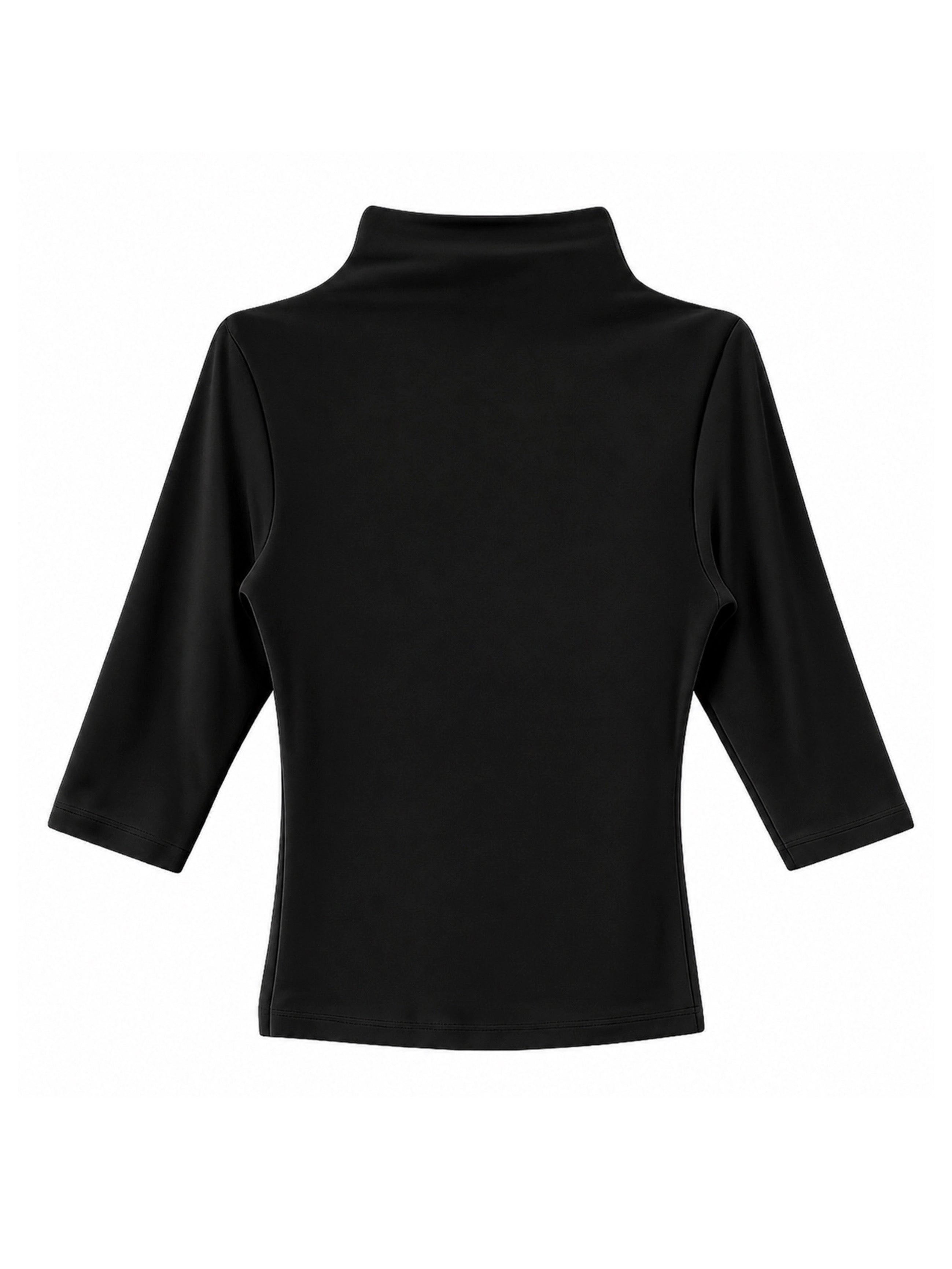 【bonnae】Essential mock neck top