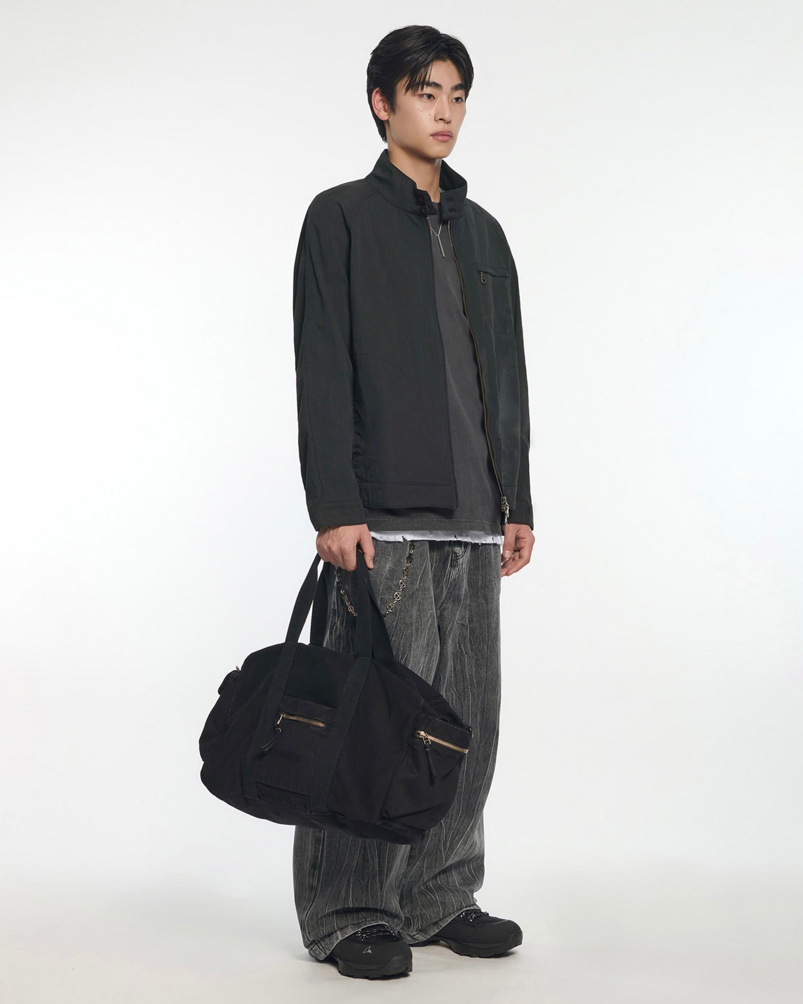 【NOMANUAL】DYED BOSTON DUFFEL BAG