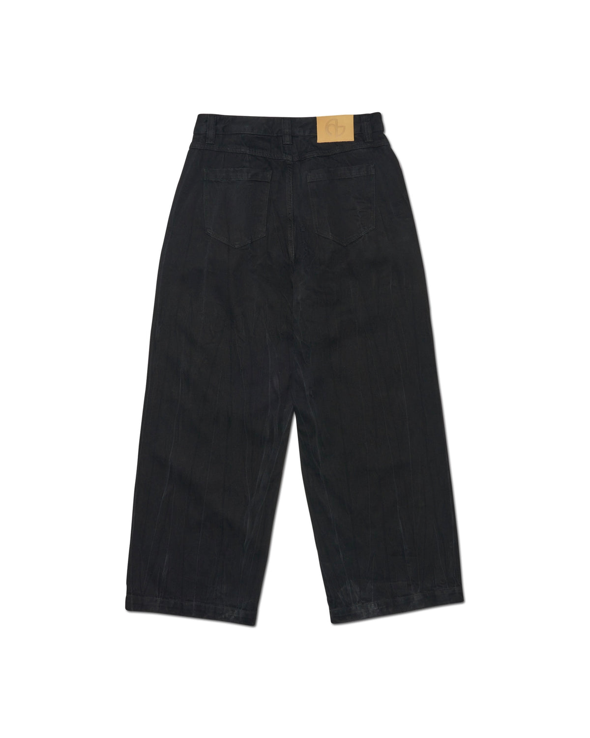 【NOMANUAL】WASHED CRACK DENIM PANTS