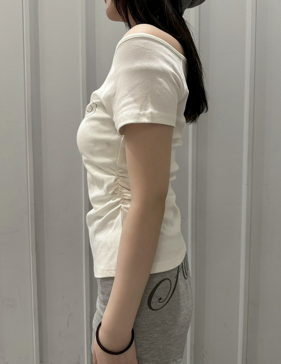 【nmtc+】Bijou Halter Layered Tee (3color)