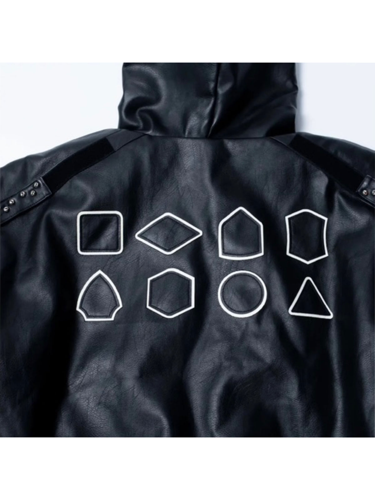【F.V.V.O】Embroidered Hooded Bomber Jacket